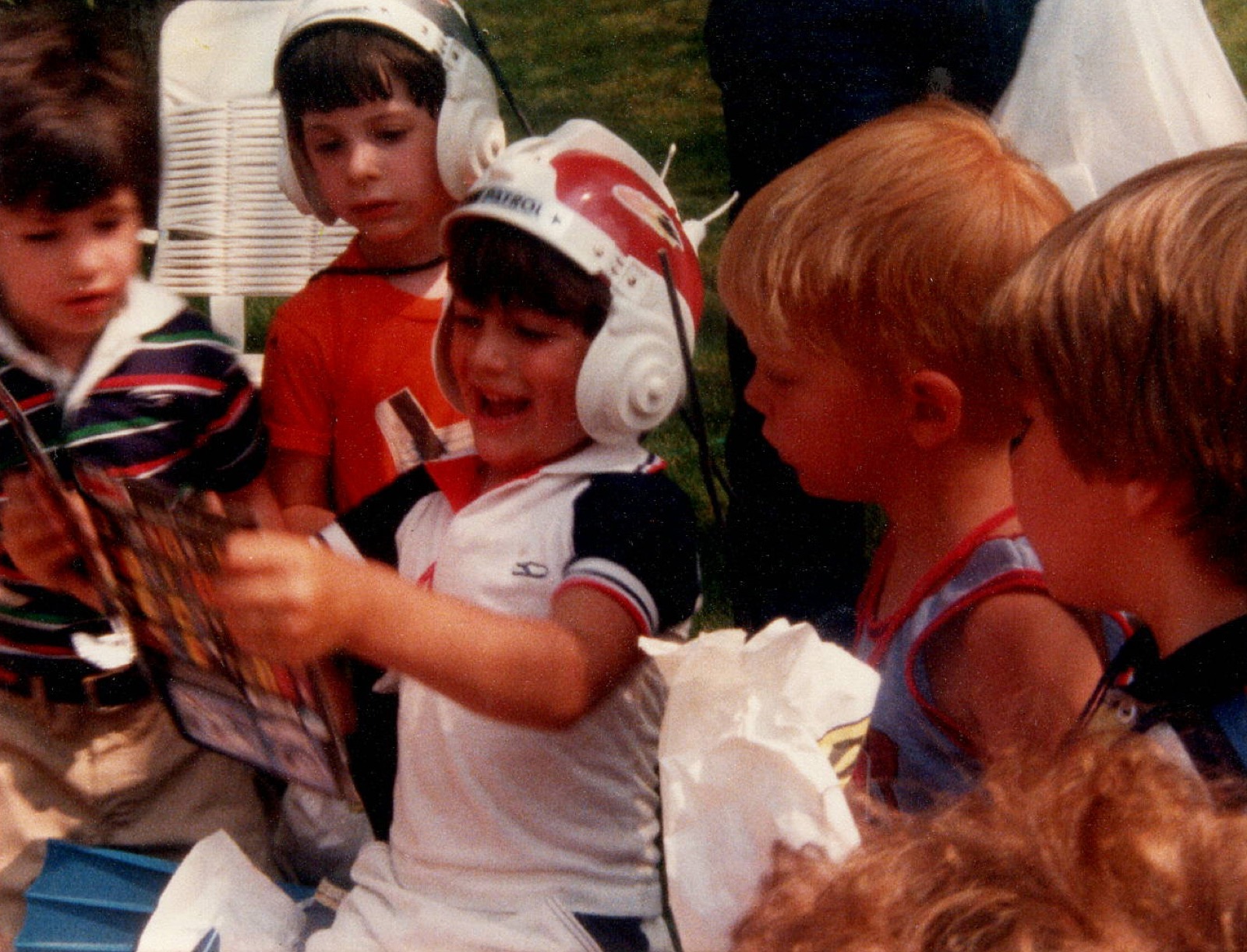 Jordan at a birthday party