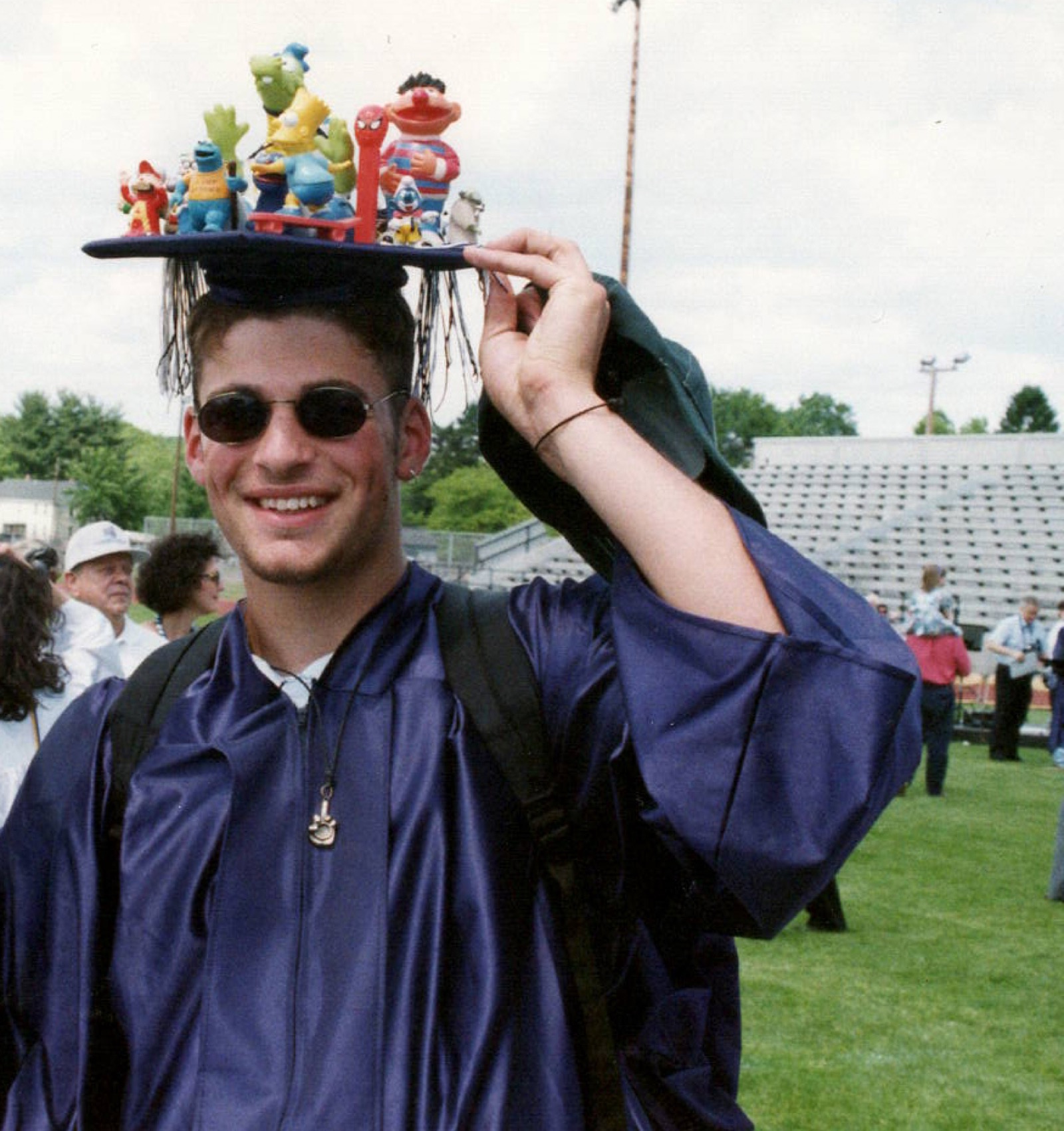 Jordan at graduation