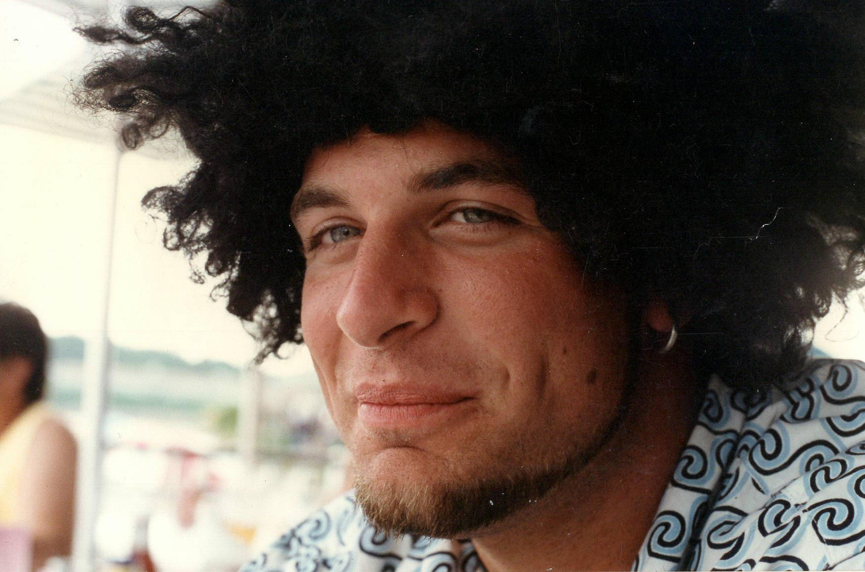 Jordan with the afro